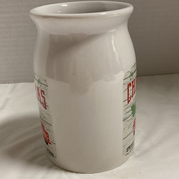 Dat’l Do It Festive Christmas Mug Cup Red Truck with Christmas Tree in Back 14oz - Picture 3 of 6